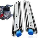with Lock Heavy Duty Drawer Slides 12 14 16 18 20 22 24 26 28 30 32 34 36 40 44 48 52 56 60 Inch 500 Lbs Side Mount Full Extension Ball (Load:250 lb (with Lock) -W:53mm, 14 Inch)