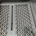 MYPET Universal Pet Gate: 26 - 42 Wide Dog Gate for Doorways with Pressure Fit or Swinging Door Hardware Mounting Types Included: 26" Tall; Gray
