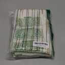 WANLIRD Boho Throw Pillow Covers 18x18 Set of 2 Farmhouse Decorative Cushion Case Striped Square Pillows Cover Chenille Pillow Cases Accent Neutral Pillowcase for Sofa Couch Bed,Yellow-Blue