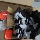 ThinkMax Inflatable Skeleton Dinosaur Costume for Kids, Blow Up Full Body Halloween Costume for Dress Up Parties, One Size