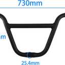 Handlebar Length 730mm φ25.4mm Aluminum For BMX, City Folding Bike