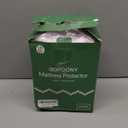 Premium Waterproof Mattress Protector Queen Size, Breathable Bed Cover 3D Air Fabric Cooling Mattress Pad Cover Smooth Soft Noiseless Washable, 8''-21'' Deep Pocket (White)