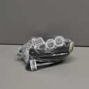 Coxila Moon Phase Shower Curtain Extra Long Moonlit Celestial with Red Floral Leaves Plants Goth Gothic Witch Witchy Mysticism Design Bathroom 72 x 84 Inch Polyester Fabric 12 Pack Hooks