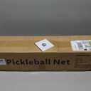 Portable Pickleball Net for Driveway, 22 FT Regulation Size & 11 FT Half Court Size Pickle Ball Net with Ball Collector, 2-in-1 Pickle Ball Net with Carry Bag for Garages Backyard