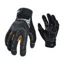 Vgo... 2-Pairs Safety Work Gloves, Mechanics Gloves, Impact Gloves, Anti-Vibration Gloves, Rigger Gloves, Heavy Duty (S, Black)