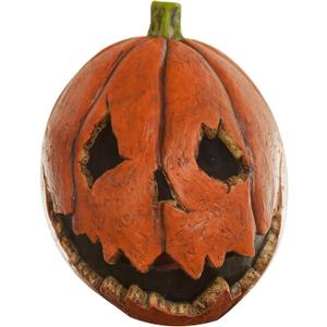 Ghoulish Productions Last Night Pumpkin Mask (Multi-colored)