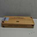 YaFex Heavy Duty Curtain Rods 32-150 Inch, 1 Inch Adjustable Bronze Curtain Rod for Windows, Extra Long Window Treatment Rods with Aluminium Finials, Easy Installation