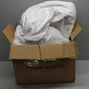 puredown Euro Pillow Inserts 26 x 26 (Pack of 2, White), Down Feather Pillow Stuffer, Premium White Pillows for Bed, Couch, and Cushion