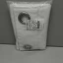 NICETOWN White Sheer Curtains 84 inches Long - Home Decoration Grommet Airy & Lightweight Elegant Window Treatments with Light Filtering for Bedroom/Living Room (2 Panels, W54 x L84)