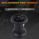 RD118-21700 RD148-21700 Bottom Roller Compatible with Kubota KX121-3 Mini Excavator, 121-3 SS ST Rubber Track