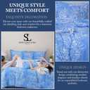 Spirit Linen 5 pcs Twin Comforter Set - Cozy Deep Sleep Microfiber Bedding Comforter Sets with Foliage Designed - Twin Bedding Sets with Pillow Shams (Hunter, Twin)