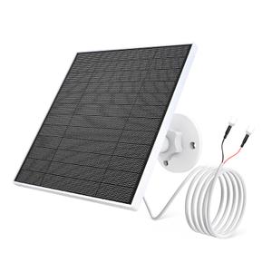 EverExceed 5W Solar Charger for Ring Doorbell, Solar Panel for Ring Video Doorbell 2, Video Doorbell 3/3+, Video Doorbell 4 with Adjustable Wall Mount, 9.8ft Cable