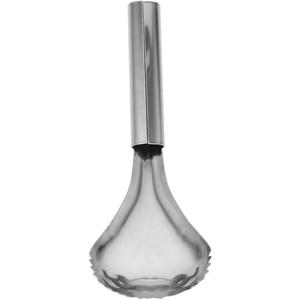 UKCOCO Stainless Steel Pumpkin Scoop and Corer Tool for Remove Seeds, Pulp - Metal pumpkin scraper for Kitchen Use Multi-Functional Fruit and Vegetable Spoon, 9.33 Inch