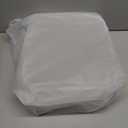 Unique Bargains Plastic Waterproof Clear Zipper Travel Toiletry Makeup Bag.