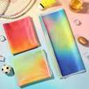 6 Pack Tie Dye Cooling Towel Tie Dye Print Sports Towels Rainbow Party Supplies 40"x12" Rainbow Breathable Chilly Towel Colorful Towels for Men Women Camping Running Outdoor Sports Party