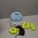 Automatic Ball Launcher for Dogs: 2" Mini Tennis Ball Thrower with 3 Distance Settings,Interactive Puppy Pet Ball Indoor Thrower Fetch Machine for Small to Medium Dogs,Blue