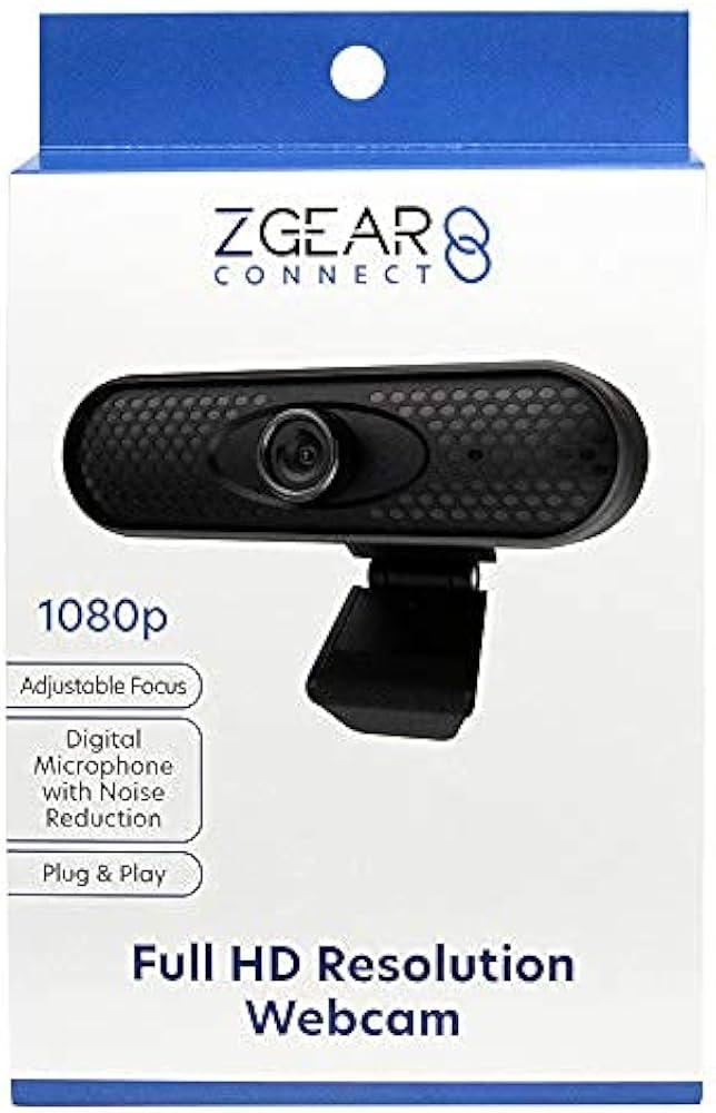 Zgear, Webcam 1080P HD