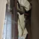 Amazon Basics Solid Wood Saddle-Seat Counter Height Bar Stools for Kitchen Island and Home Bar with Footrest, 29-Inch Height, Walnut, Set of 2