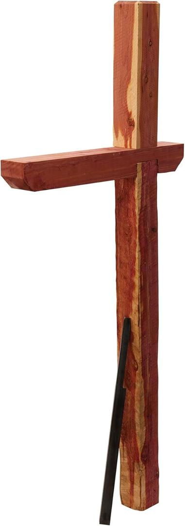 Architectural Mailboxes Cedar Deluxe Drive-in Cedar Wood Mailbox Post, Compatibility Code A, B, C, DPKX00AM, Aromatic Cedar