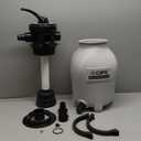 12-inch Sand Filter System with 4-Way Valve Easy to Install for Above Ground Swimming Pools