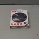 GPX PC332B Portable CD Player with Anti-Skip Protection, FM Radio and Stereo Earbuds - Black