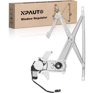 Front Driver Side Power Window Regulator with Motor Replacement for 94-02 Dodge Ram 1500 2500 3500 Pickup 1994 1995 1996 1997 1998 1999 2000 2001 2002, Left, 741-753