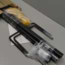 Heavy Duty Tetherball Sets with Ball & Rope for Backyard, Adjustable Iron Sleeve Tetherball Equipment for Outdoor Playground, Tether Ball Pole with 5-Prong Base for Dogs/Kids/Adults (10ft)