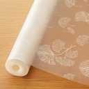 Cooyes Shelf Liner, Non Adhesive Drawer and Cabinet Liner, EVA Washable Oil-Proof Shelf Paper for Kitchen Cabinets, Refrigerator, Storage, Desks with Modern Pattern, 23.6"W x 360"L
