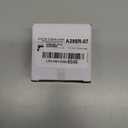 Westbrass A398R-07 1-1/2" NPSM Coarse Thread Mushroom Tip-Toe Bathtub Drain Stopper, Satin Nickel