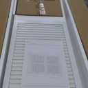 VIPLUMI 4 Flip Drawers Shoe Cabinet Storage for Entryway, Narrow Hidden Wood Shoes Organizer Cabinet Front Door Entrance Thin Free Standing Front Door Shoe Rack Storage for Entryway(White) (Large)