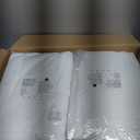 Showgeous White Ceiling Drapes 8 Panels 5ftx30ft Wedding Ceiling Drapes Wedding Arch Draping Fabric Cheesecloth Curtain for Party Ceremony Stage Event Decoration