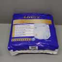 LivDry Ultimate 2XL Adult Incontinence Underwear, Max Absorbant Diapers for Women and Men, XXL 60 -80" Waist, Leak Proof Cuff, XX-Large, 44 Pack