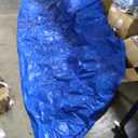 Patio Paradise Round Pool Covers for 10' Above Ground Pools, 14ft Safety Winter Pool Cover Leaf Tarp with Wire Rope Edging Winch, Blue