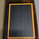 120W Solar Rechargeable Work Light, 144 LED 10000LM Portable Flood Light with Stand, IP66 Waterproof 4 Modes LED Job Site Lighting Flashlights for Mechanic Camping Fishing Car Repair