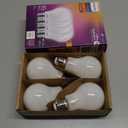 PHILIPS LED 60W A19 4-Pack Ultra Definition Soft White LED Light Bulbs (2700K) 800 Lumen (8W = 60W) Dimmable Clear Flicker-Free Light Bulbs