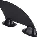 Headerbs Kayak Skeg Tracking Fin, Inflatable Kayak Replacement Fin, Kayak Skeg Tracking Fin Integral Fin Mounting Points Black Watershed