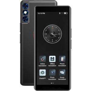 2025 Language Translator Device: Large Screen Offline/Real-time/High-Accuracy Device with 139+ Languages, Voice/Text/Offline/Photo/AI Instant Two-Way Translation (5'')