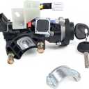 81900-3SA00 Ignition Lock Switch Assembly with Keys Compatible with Hyundai Sonata 2011-2014, Ignition Lock Cylinder with Housing Replace# 81910-3Q100, 81970-3SA00, 81250-3SA00