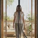 Magnetic Screen Door, Self Sealing Heavy Duty Mesh, Hands Free Bug Barrier, Pet Friendly & Kid Friendly
