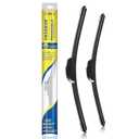 VEIGEIR 28 inch + 16 inch Windshield Wiper Blades Compatible with Nissan Altima 2018-2013 Maxima 2019-2017 Original Equipment Automotive Replacement J/U Hook Front Blades 2 Pack