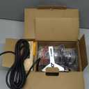 AVID POWER 6.5 Amp 1.25 HP Compact Router Tools for Woodworking, Fixed Base Wood Router with Trim Router Bits, 6 Variable Speeds, Edge Guide, Roller Guide, Dust Hood (Red, 65mm)