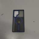 Magnetic Stand for Samsung Galaxy S22 Ultra Case 6.8", Build in Kickstand [Military Drop Protection] [Compatible with MagSafe] Strong Magnetic Shockproof Protective for S22 Ultra Case (Blue)