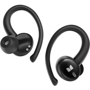 Monster N-Lite 216 Wireless Earbuds, Sports Earbuds with Earhooks, Noise Cancelling Headset, Stereo Deep Bass Over Ear Buds 48H Playtime, IPX6 Waterproof Earphones for Sports/Running/WorkoutBlack