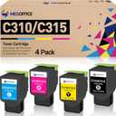 Compatible Toner Cartridge Replacement for Xerox C310 C315 C310DNI C310DNIM C315 C315DNI Printer (006R04356 006R04357 006R04358 006R04359, 4 Pack)
