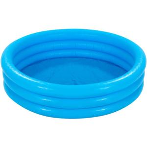 INTEX 58426EP Crystal Blue Inflatable Kiddie Pool, 58in x 13in, for Ages 2+