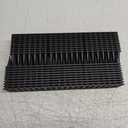 Bird Spikes, 20 Pack Squirrel Raccoon Pigeon Cat Animal Deterrent Spikes for Outside Anti Bird Defender Outdoor to Keep Birds Away (Black)