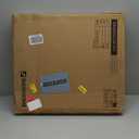 Snughome Cat Litter Box Enclosure Furniture Hidden with Litter Mat, Hidden Cat Washroom Furniture with Door, Handwoven Rattan Cat Washroom Box, Indoor Pet House for Living Room, Bedroom (Brown)