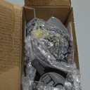 2PCS Olive Oil Dispenser and Oil Sprayer  16oz/470ml Glass Light-Proof Oil Pourer for Kitchen, Air Fryer, Cooking, Salad, and BBQ (Black&Black)