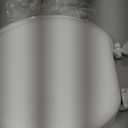 Mayfair Padded Toilet Seat, Cushioned Soft Vinyl over Wood Core Seat, Secure Hinges, Easy Clean, Made in USA, Round, White