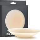 Dealswin Nipple Covers Silicone Breast Pasties: Seamless and Ultra Thin Adhesive Petals, Reusable Sticky Nipplecovers Nude for Women